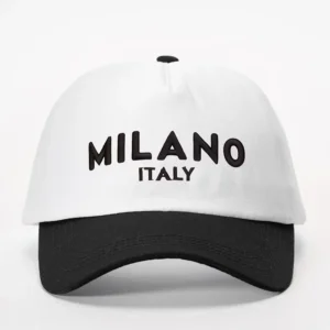 Milano Italy Embroidered Baseball Cap