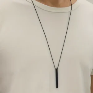 3459eb3dec304e4a91057a6f6d74a6fa.webp Men's Minimalist Black Pendant Necklace