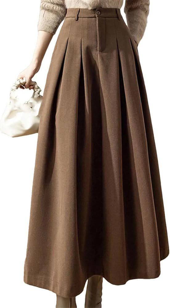 Women's Korean Style Elegant Maxi Skirt