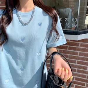 d8456942de6f262c38ea4a64589d6eb5.webp Women's Korean Style Casual T-Shirt