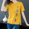 e5e36ce5390bab238ddce349a737673e.webp Women's Korean Style Retro T-Shirt