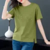 Women's Vintage Embroidered T-Shirt