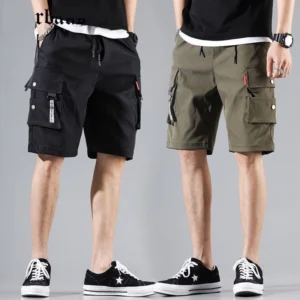 Men's Multi-Pocket Cargo Shorts